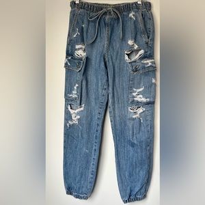Carmar Denim Jeans Distressed SZ XS